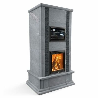 Отопительная печь с духовкой HERITAGE VIII